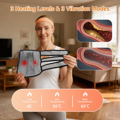 Knee and Joint Pain Physiotherapy Massarger with Vibration Heat Air Compression