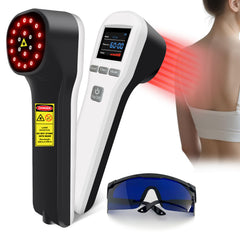 ZJZK LLLT Cold Laser Therapy 880mW 650nm 880nm Red Light for Humans Pets Pain Relief