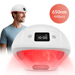Laser Red Light Therapy for Hair Growth - FDA Cleared Hair Loss, Hair Thinning & Alopecia Treatment for Men & Women - Stimulate Denser Fuller Hair
