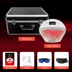 Laser Red Light Therapy for Hair Growth - FDA Cleared Hair Loss, Hair Thinning & Alopecia Treatment for Men & Women - Stimulate Denser Fuller Hair